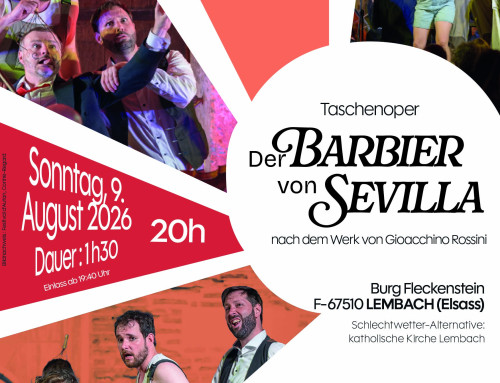 Taschenoper Der Barbier von Sevilla – Sonntag, 9.August 2026